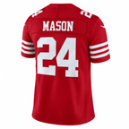 Men's Jordan Mason San Francisco 49ers Team Vapor F.U.S.E. Stitched Limited Jersey