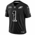 Men’s Jalen Hurts #1 Philadelphia Eagles Salute to Service Football Fan Jersey – Black