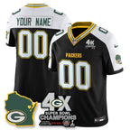 GB 4-Time Champions Patch Vapor Limited Jersey