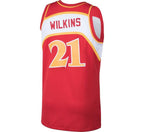 Atlanta Hawks Dominique Wilkins Red 1986-87 Hardwood Classics Swingman Jersey