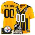 PIT 6-Time Champions Patch Vapor Limited Jersey