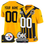 PIT 6-Time Champions Patch Vapor Limited Jersey