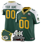 GB 4-Time Champions Patch Vapor Limited Jersey