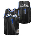 Orlando Magic Anfernee  Penny Hardaway Mitchell & Ness 1994 NBA Black Hardwood Classic Swingman Jersey