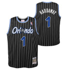 Orlando Magic Anfernee  Penny Hardaway Mitchell & Ness 1994 NBA Black Hardwood Classic Swingman Jersey