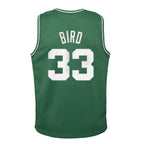 Boston Celtics Larry Bird Mitchell & Ness Kelly Green 1985-86 Hardwood Classics Swingman Jersey