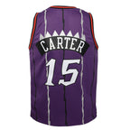 Toronto Raptors Vince Carter Mitchell & Ness Purple Hardwood Classics Jersey