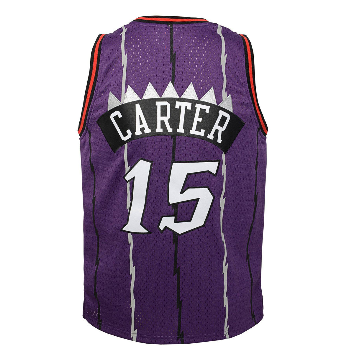 Toronto Raptors Vince Carter Mitchell & Ness Purple Hardwood Classics Jersey