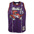 Toronto Raptors Vince Carter Mitchell & Ness Purple Hardwood Classics Jersey