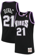 Sacramento Kings Vlade Divac 2000-01 Mitchell & Ness Black Basketball Jersey