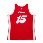 Memphis Grizzlies Vince Carter Red 2016-17 Hardwood Classics Swingman Jersey