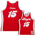 Memphis Grizzlies Vince Carter Red 2016-17 Hardwood Classics Swingman Jersey