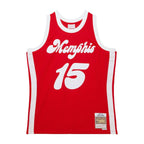 Memphis Grizzlies Vince Carter Red 2016-17 Hardwood Classics Swingman Jersey
