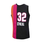 Men's Shaquille O'Neal Miami Heat Mitchell & Ness NBA 2005-06 Black Alternate Throwback Swingman Jersey