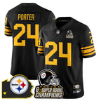 PIT 6-Time Champions Patch Vapor Limited Jersey