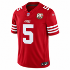 Men's Mike Evans #5 San Francisco 49ers Team Vapor F.U.S.E. Stitched Limited Jersey