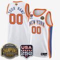 NYK 2026 NBA Eastern Conference Champions City Edition Custom Jersey - Stitched