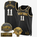 NYK 2026 NBA Eastern Conference Champions Black Gold Edition Jersey - Stitched (Tiktok)