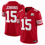 Men's Jauan Jennings #15 San Francisco 49ers Team Vapor F.U.S.E. Stitched Limited Jersey