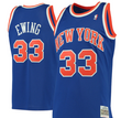 New York Knicks Patrick Ewing Blue 1991-92 Hardwood Classics Swingman Jersey