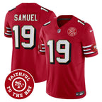 SF Throwback Faithful To The Bay Patch Vapor Limited Jersey