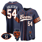 CHI Illinois Patch Baseball Jersey - All Stitched