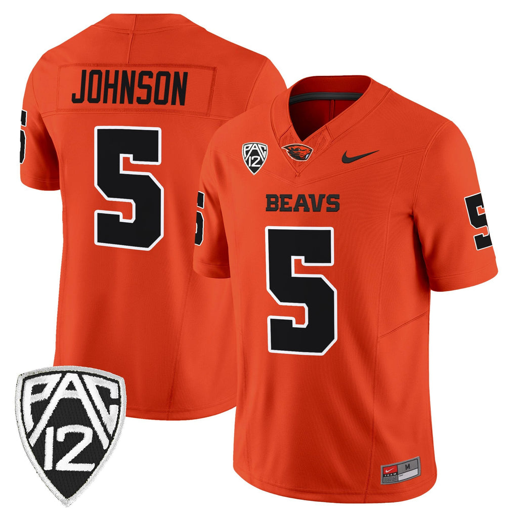 Men's Oregon State Beavers 2025 Vapor Limited Jersey - All Stitched