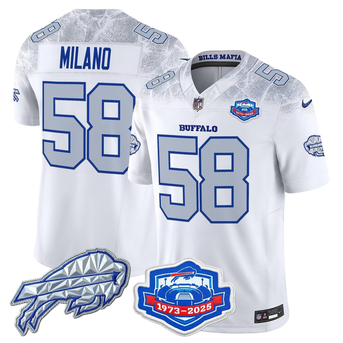 BUF 2025 "Rivalries" Vapor Limited Jersey - Farewell Season Patch