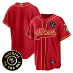 SF Faithful To The Bay Patch Baseball Jersey - All Stitched