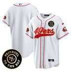 SF Faithful To The Bay Patch Baseball Jersey - All Stitched