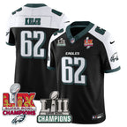 Philadelphia Eagles LII-LIX Super Bowl Champions Vapor Limited Jersey - All Stitched