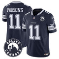 Cowboys "Dallas City" Patch Vapor Limited Jersey - All Stitched