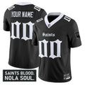 New Orleans Saints 'Gothic Vieux Carré Edition' Vapor Custom Jersey - All Stitched