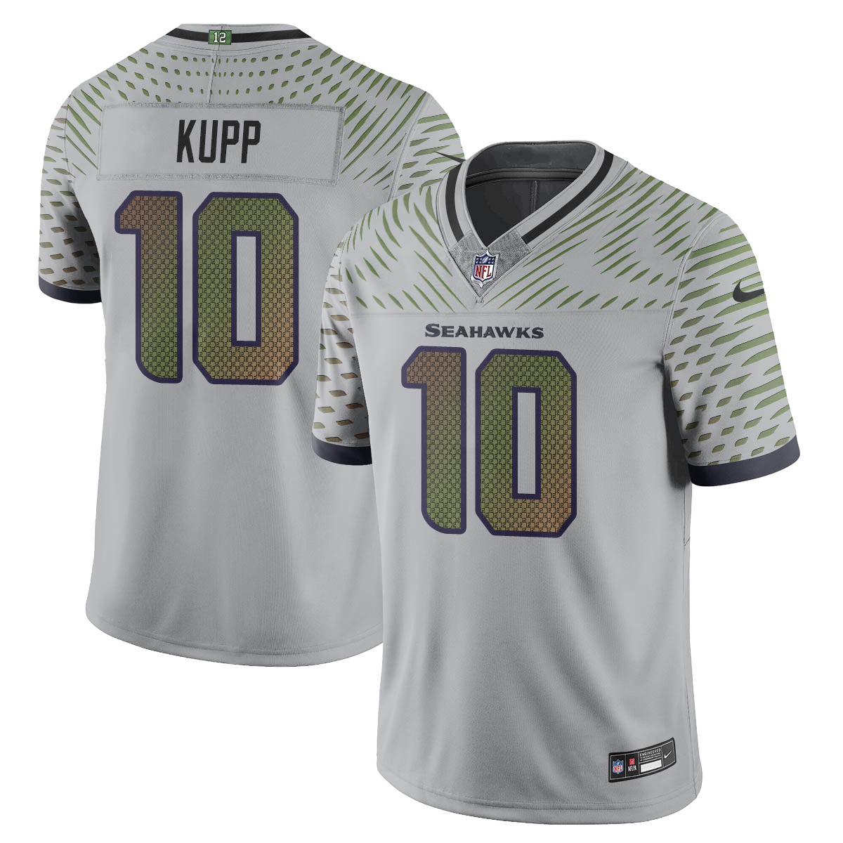 Seattle Seahawks F.U.S.E. Limited Rivalry Series Jersey - All Stitched