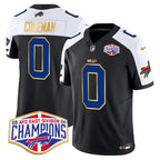 Bills 2024 AFC East Division Champions Gold Trim Vapor Limited Jersey - All Stitched