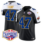 Bills 2024 AFC East Division Champions Gold Trim Vapor Limited Jersey - All Stitched