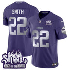 Minnesota Vikings 2025 Winter Warrior Skol Patch Vapor Limited Jersey - All Stitched