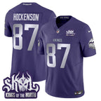 Minnesota Vikings 2025 Winter Warrior Skol Patch Vapor Limited Jersey - All Stitched