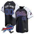 Buffalo Bills 2024 New York Patch Vapor Baseball Custom Jersey - All Stitched