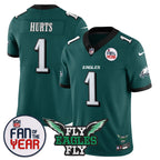 Philadelphia Eagles "Fan Of The Year" Jersey - All Stitched