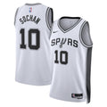 San Antonio Spurs Association Edition Swingman Jersey White Jeremy Sochan Unisex | RTJ13376