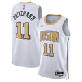 Boston Celtics 202526 City Edition Swingman Jersey White Payton Pritchard Unisex | RTJ13310