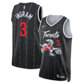Toronto Raptors 202526 City Edition Swingman Jersey Black Brandon Ingram Unisex | RTJ13308