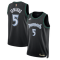 Minnesota Timberwolves Classic Edition Jersey Black Anthony Edwards Unisex | RTJ13243