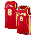 Atlanta Hawks Icon Edition Swingman Jersey Red Kristaps Porzingis Unisex | RTJ13014