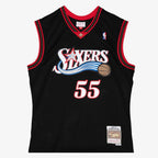 Philadelphia 76Ers Swingman Jersey Dikembe Mutombo 2000 01 | Stitched Jersey RTJS 12097