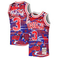 Allen Iverson Red Philadelphia 76Ers 199697 Hardwood Classics Lunar New Year Swingman Jersey | Stitched Jersey RTJS 12068