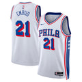 Philadelphia 76Ers Association Edition Swingman Jersey White Joel Embiid Unisex | Stitched Jersey RTJS 12037