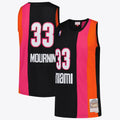 Miami Heat Nba Alonzo Mourning Hardwood Classics Road Jersey By Mens | Stitched Jersey RTJS 12031