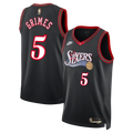 Philadelphia 76Ers Classic Edition Jersey Black Quentin Grimes Unisex | Stitched Jersey RTJS 12026